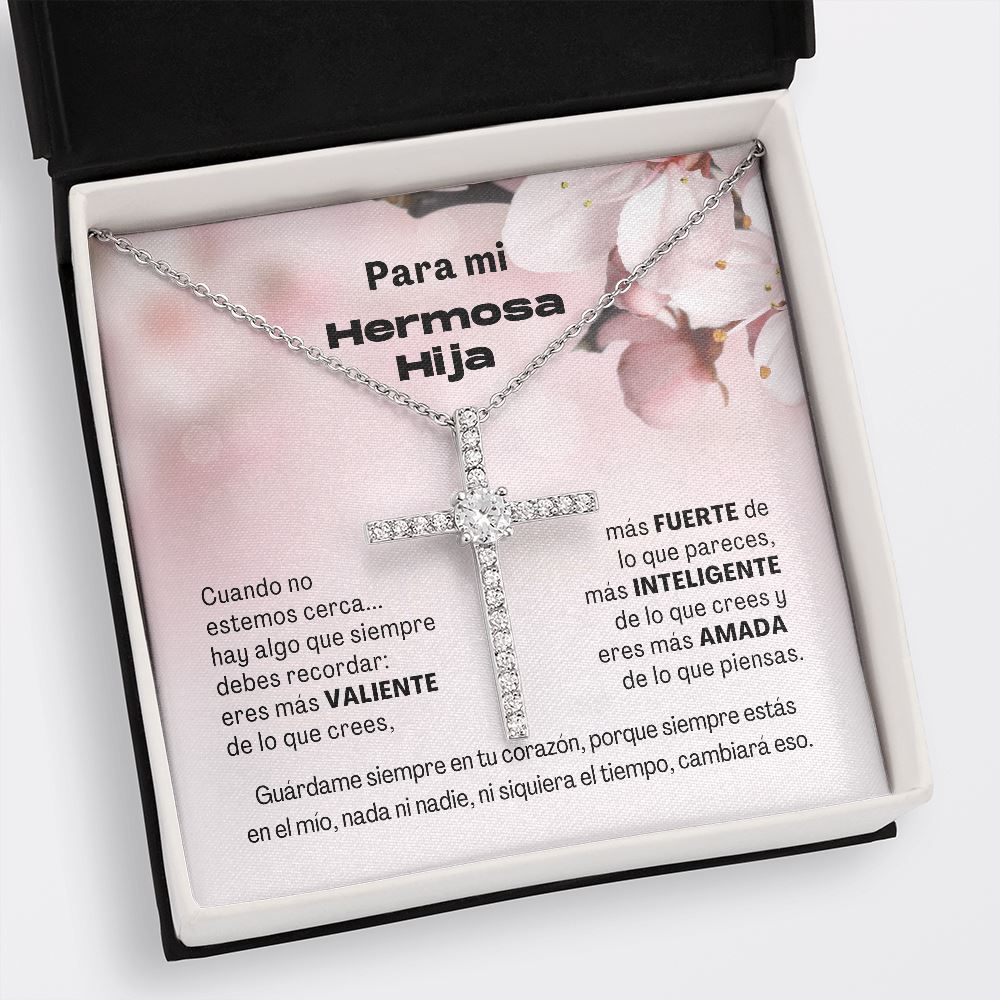 Para mi Hermosa Hija - Bello Collar Cruz Jewelry ShineOn Fulfillment 