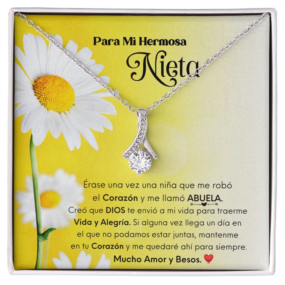 Para mi Hermosa Nieta - Collar Alluring Jewelry/AlluringBeauty Caja de Regalo Incluida 