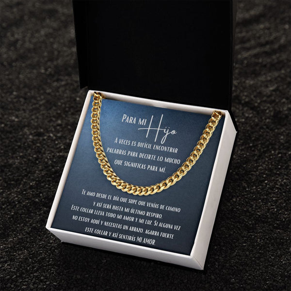 Para mi Hijo - Cadena Cubana Jewelry/CubanLink 