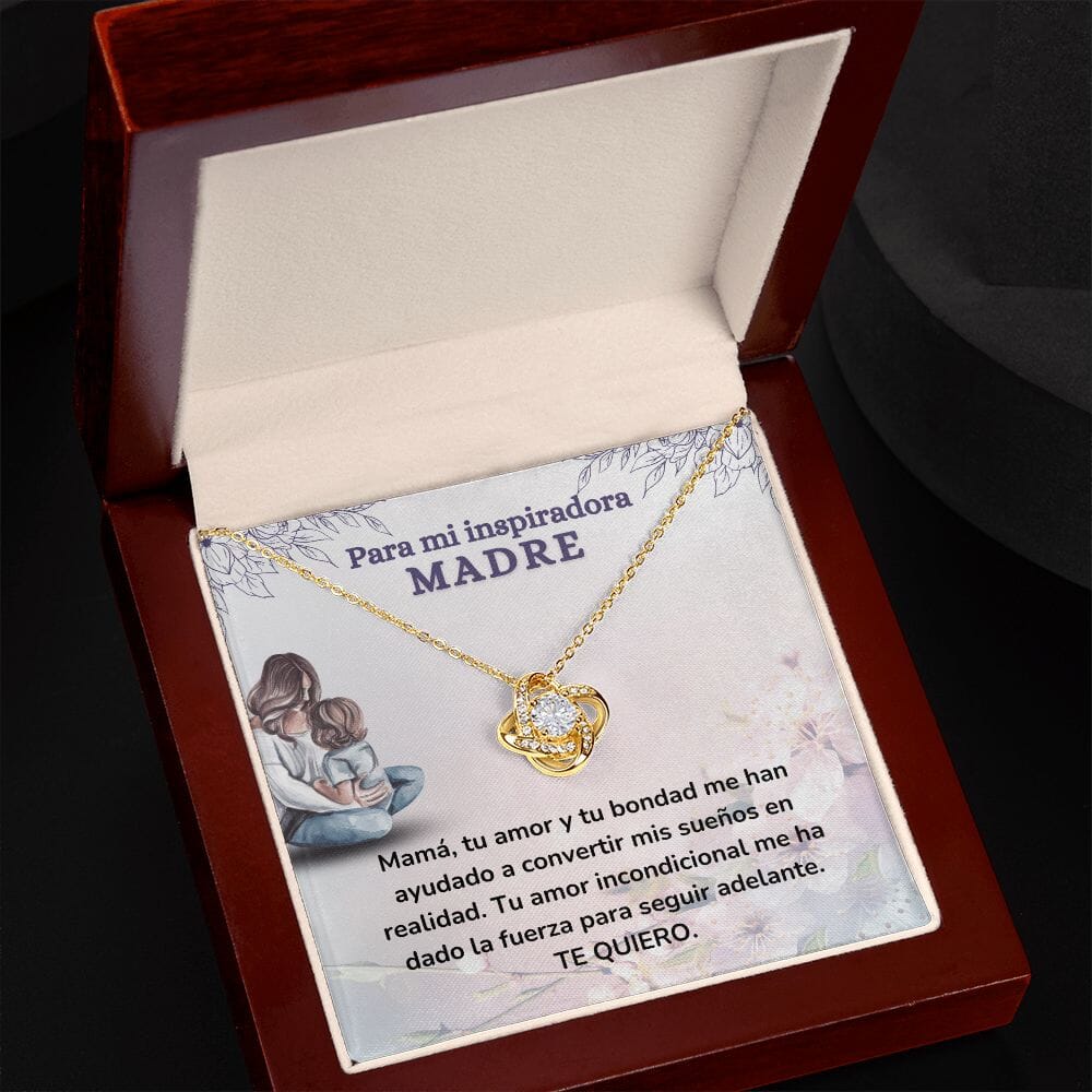 Para mi Inspiradora Madre- Collar Para Mamá Nudo de Amor (LoveKnot) Jewelry/LoveKnot 