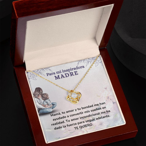Para mi Inspiradora Madre- Collar Para Mamá Nudo de Amor (LoveKnot) Jewelry/LoveKnot 