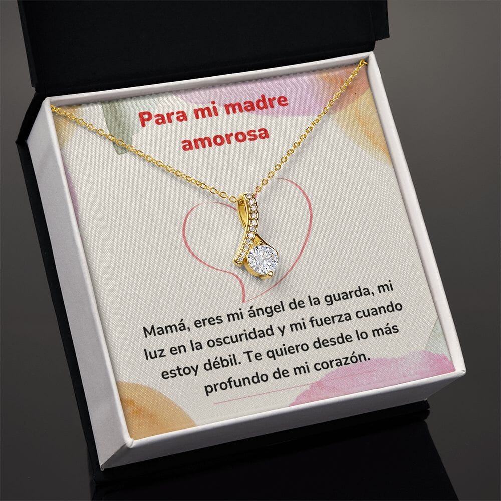 Para mi madre amorosa - Collar Alluring Beauty - Día de las Madres Jewelry ShineOn Fulfillment 