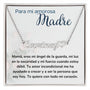 Para mi Madre Amorosa Collar Personalizado Con Nombre Corazón - Mamá Jewelry/NameNecklaceHeart ShineOn Fulfillment 