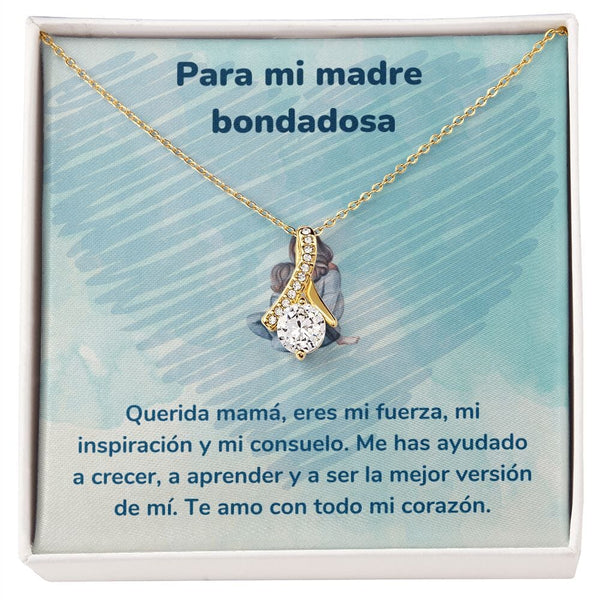 Para mi madre bondadosa- Collar Alluring Beauty - Día de las Madres Jewelry ShineOn Fulfillment <p>Acabado en Oro Amarillo de 18 quilates.</p> Standard Box 