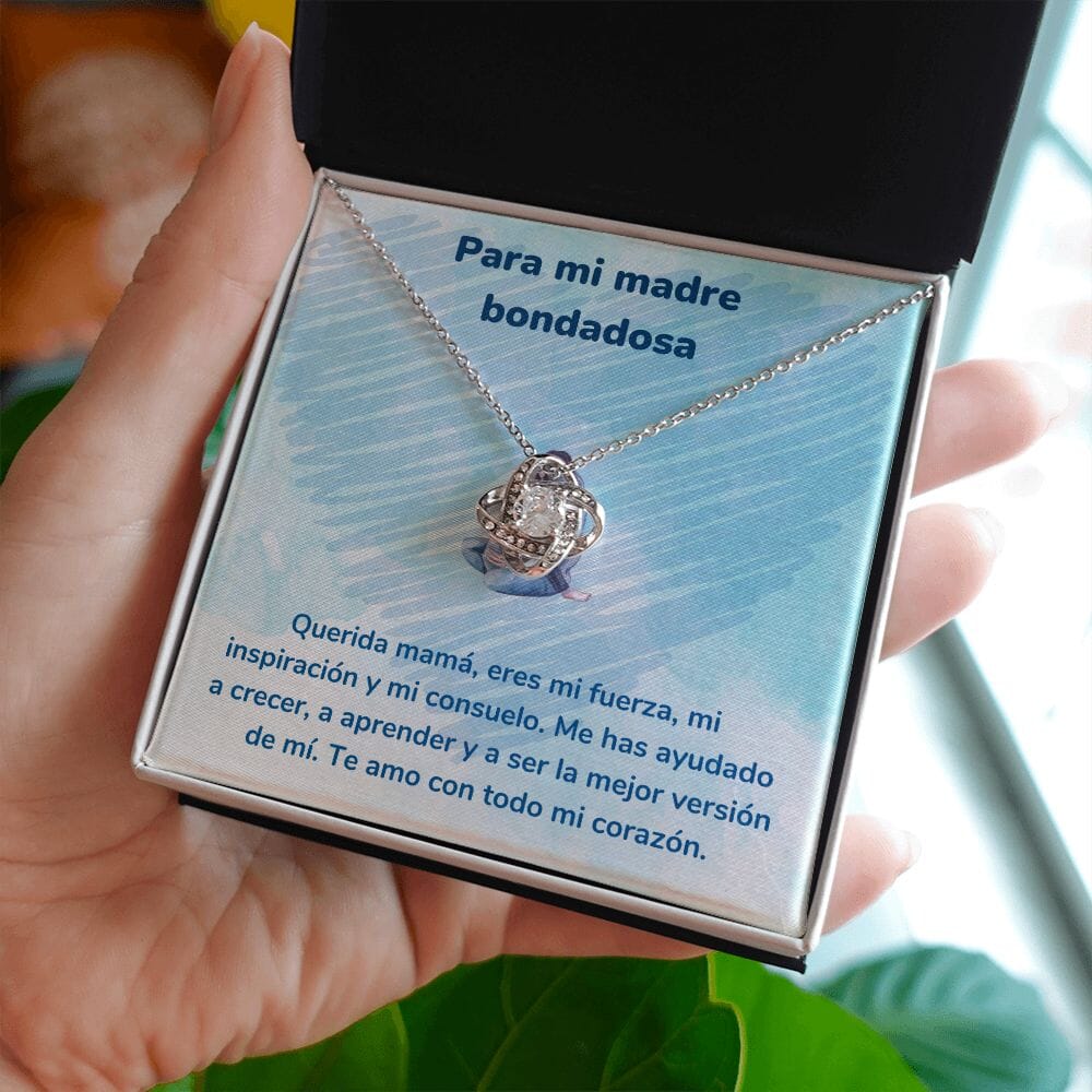 Para mi madre bondadosa - Collar Love Knot - Nudo de amor Jewelry/LoveKnot 
