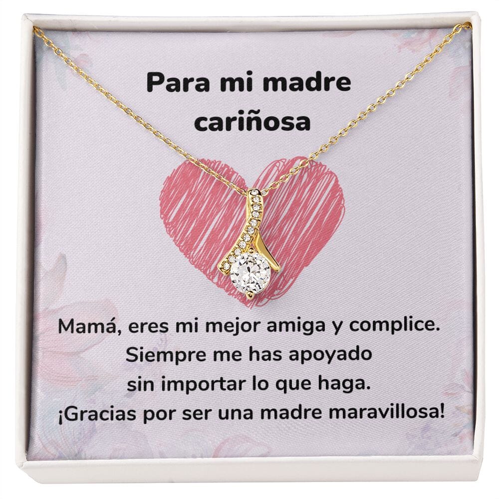 Para mi madre cariñosa - Collar Alluring Beauty - Día de las Madres Jewelry ShineOn Fulfillment <p>Acabado en Oro Amarillo de 18 quilates.</p> Standard Box 