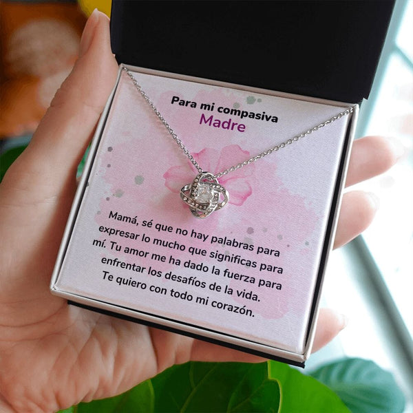 Para mi Madre Compasiva - Collar Nudo de Amor - Regalo Para Mamá - Jewelry/LoveKnot 