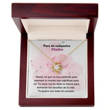 Para mi Madre Compasiva - Collar Nudo de Amor - Regalo Para Mamá - Jewelry ShineOn Fulfillment <p>Acabado en Oro Amarillo de 18 quilates.</p> Luxury Box 