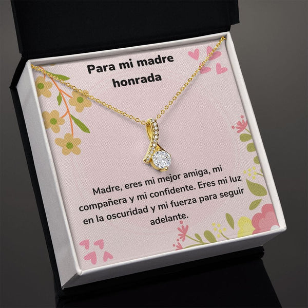 Para mi madre honrada- Collar Alluring Beauty - Día de las Madres Jewelry ShineOn Fulfillment 