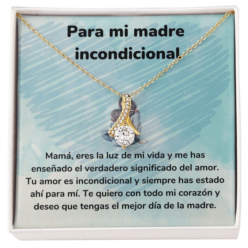 Para mi madre incondicional Collar Belleza Seductora (Alluring Beauty) Para Mamá Jewelry ShineOn Fulfillment <p>Acabado en Oro Amarillo de 18 quilates</p> Standard Box 