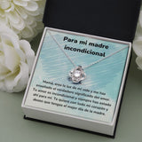 Para mi madre incondicional - Collar para Mamá (Nudo de Amor) Love Knot Jewelry ShineOn Fulfillment 