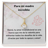 Para mi madre increíble - Collar Alluring Beauty - Día de las Madres Jewelry ShineOn Fulfillment <p>Acabado en Oro Amarillo de 18 quilates.</p> Standard Box 