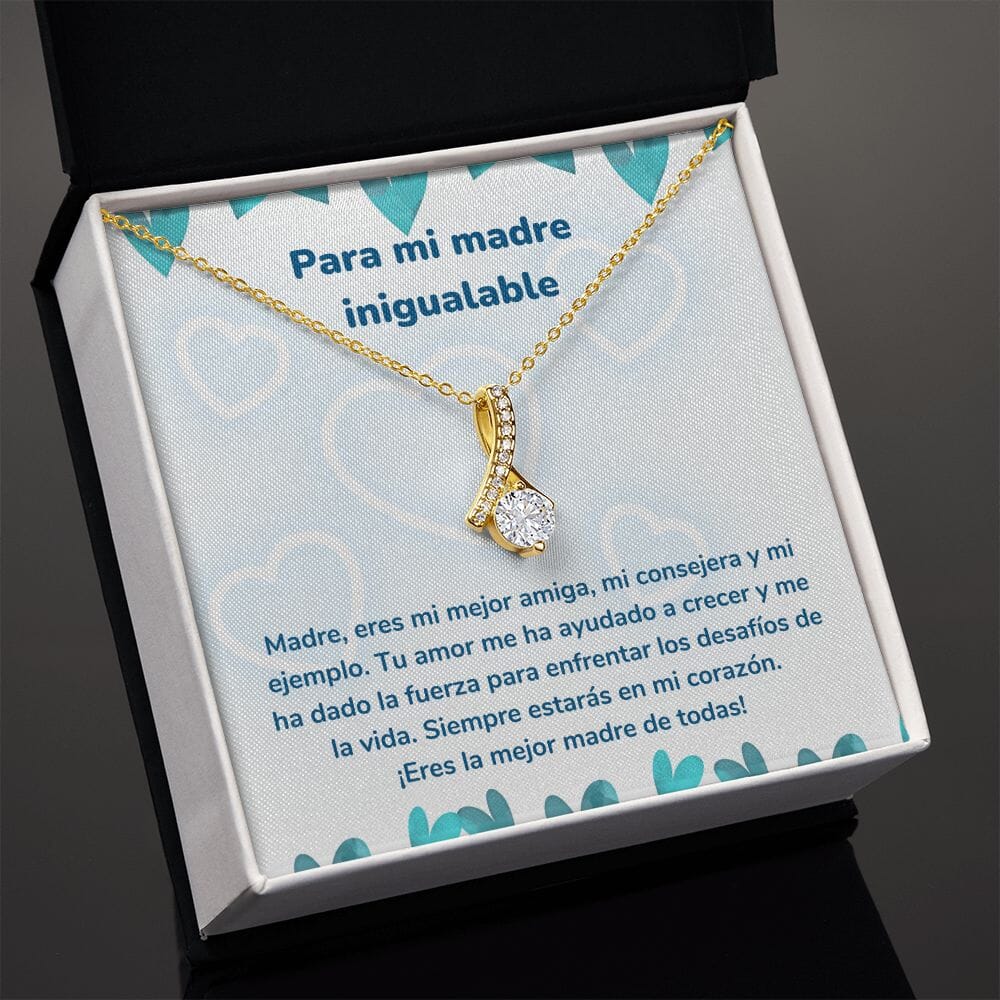 Para mi madre inigualable - Collar Alluring Beauty - Día de las Madres Jewelry ShineOn Fulfillment 