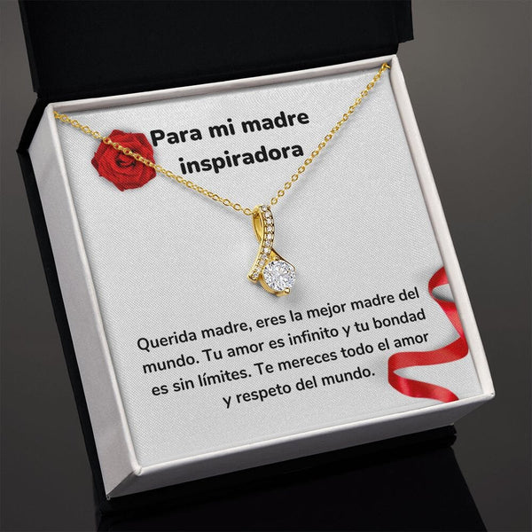 Para mi madre inspiradora - Collar Alluring Beauty - Día de las Madres Jewelry ShineOn Fulfillment 