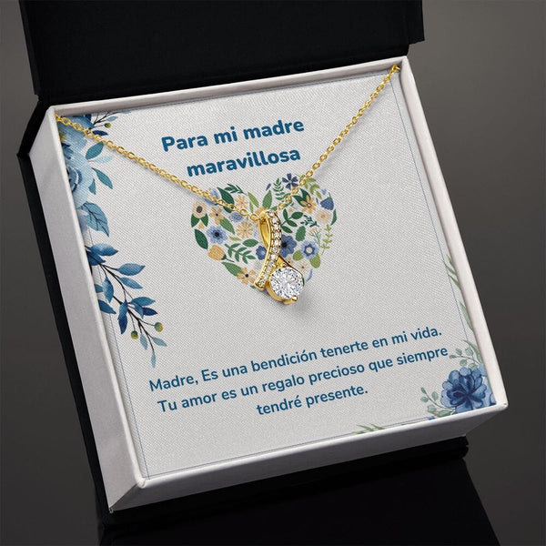 Para mi madre maravillosa - Collar Alluring Beauty - Día de las Madres Jewelry ShineOn Fulfillment 