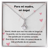 Para mi madre, mi ángel - Collar Alluring Beauty - Día de las Madres Jewelry ShineOn Fulfillment Acabado en oro blanco de 14 k Standard Box 