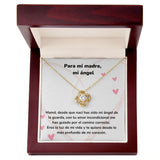Para mi madre, mi ángel - Collar Love KNot - nudo de amor Jewelry ShineOn Fulfillment <p>Acabado en Oro Amarillo de 18 quilates.</p> Luxury Box 