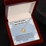 Para mi madre que me hace reir - Collar Love Knot Nudo de amor - Para Mamá Jewelry ShineOn Fulfillment 