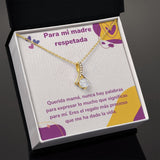 Para mi madre respetada - Collar Alluring Beauty - Día de las Madres Jewelry ShineOn Fulfillment 