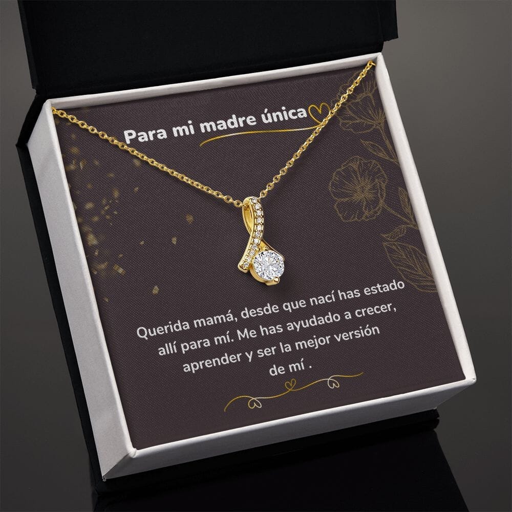 Para mi madre única - Collar Alluring Beauty - Día de las Madres Jewelry ShineOn Fulfillment 