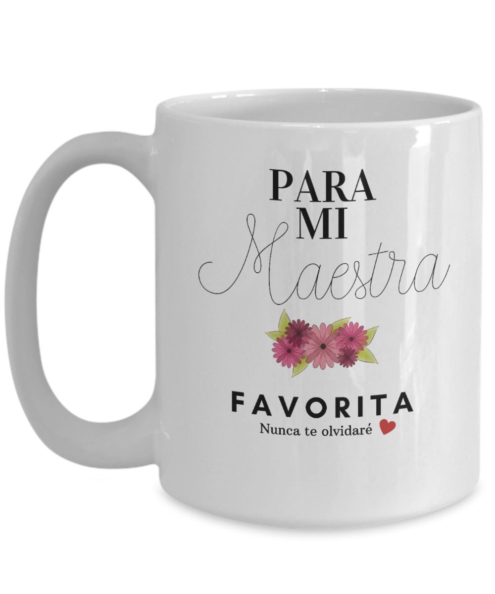 Para Mi Maestra Favorita Coffee Mug Regalos.Gifts 
