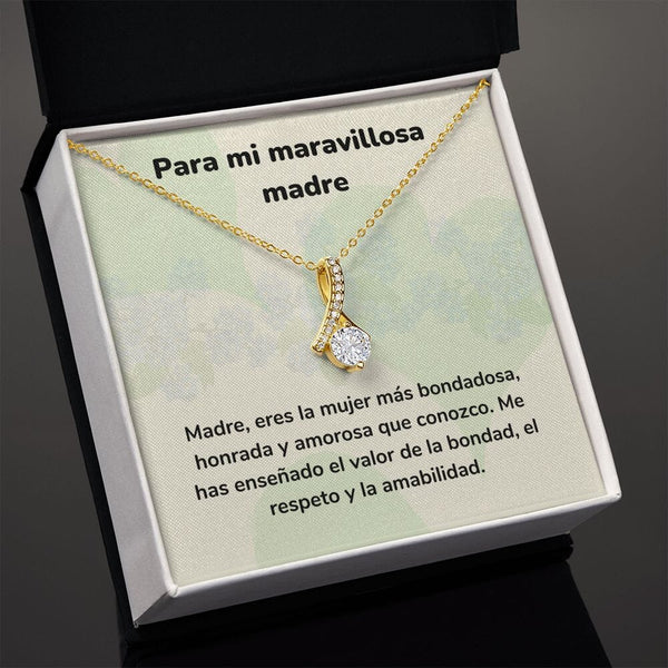 Para mi maravillosa madre - Collar Alluring Beauty - Día de las Madres Jewelry/AlluringBeauty 