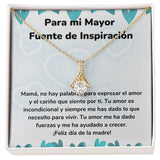 Para mi Mayor Fuente de Inspiración Collar Belleza Seductora (Alluring Beauty) Para Mamá Jewelry ShineOn Fulfillment <p>Acabado en Oro Amarillo de 18 quilates</p> Standard Box 