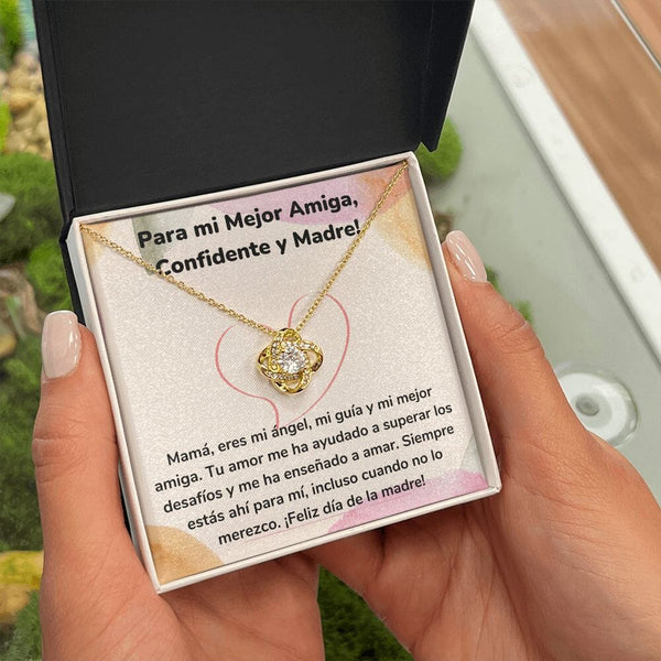 Para mi Mejor Amiga, Confidente y Madre! - Collar para Mamá (Nudo de Amor) Love Knot Jewelry/LoveKnot 
