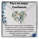 Para mi mejor Confidente Collar Belleza Seductora (Alluring Beauty) Para Mamá Jewelry ShineOn Fulfillment Acabado en oro blanco de 14 k Standard Box 