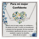 Para mi mejor Confidente - Collar con Nombre Corazón JewelryJewelry/NameNecklaceHeart ShineOn Fulfillment 