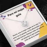 Para mi mejor guía - Collar para Mamá (Nudo de Amor) Love Knot Jewelry ShineOn Fulfillment 