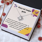 Para mi mejor guía - Collar para Mamá (Nudo de Amor) Love Knot Jewelry ShineOn Fulfillment 