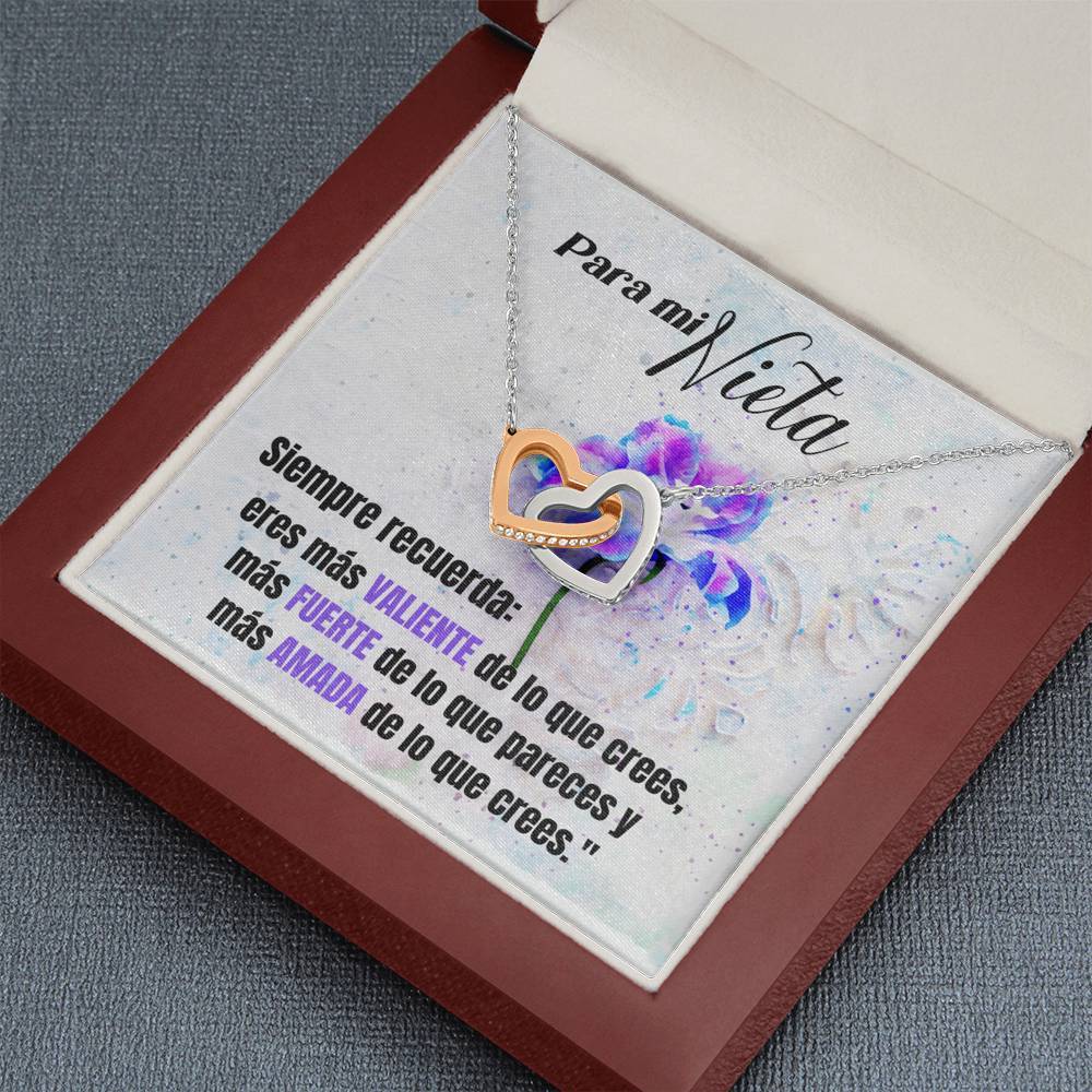 Para Mi Nieta - Collar Corazones Entrelazados Jewelry/InterlockingHearts 