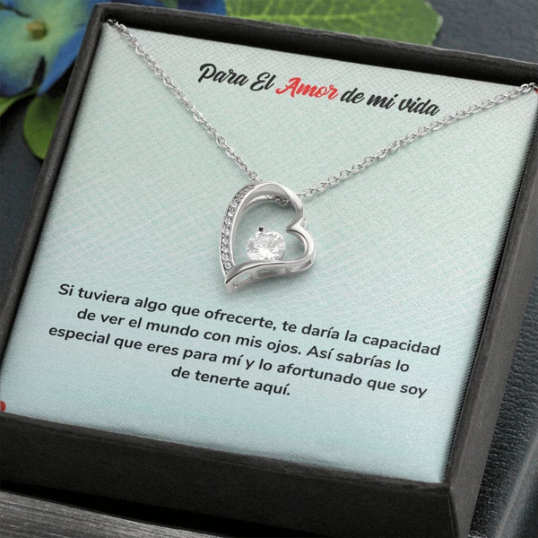 Para Siempre Amor - Regalo de Amor con Collar Jewelry 