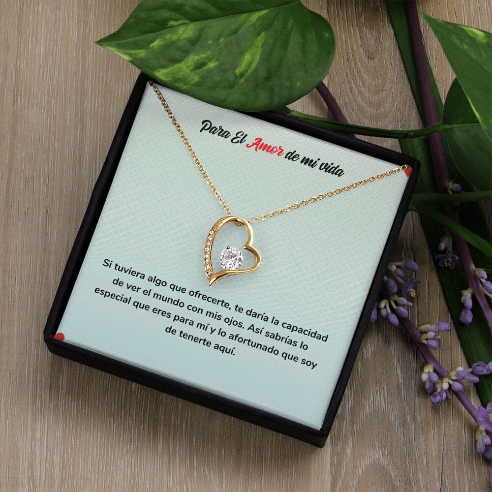 Para Siempre Amor - Regalo de Amor con Collar Jewelry 