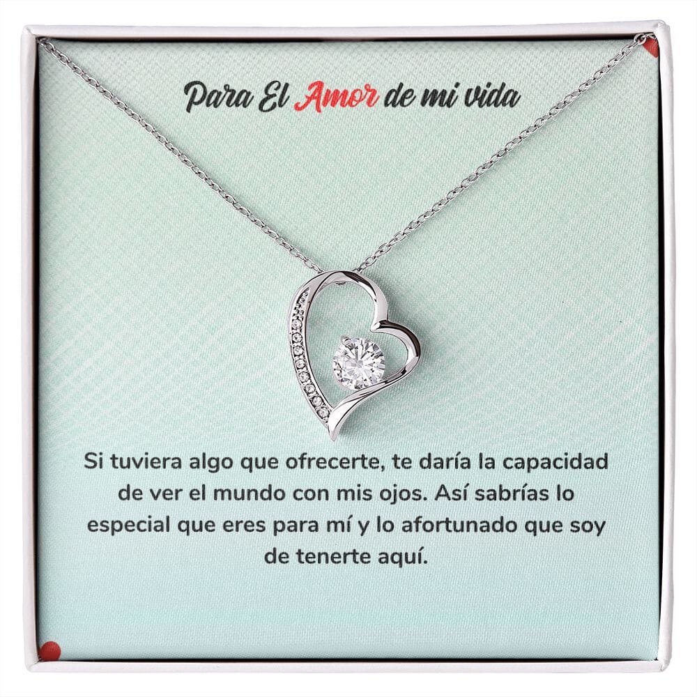 Para Siempre Amor - Regalo de Amor con Collar Jewelry 