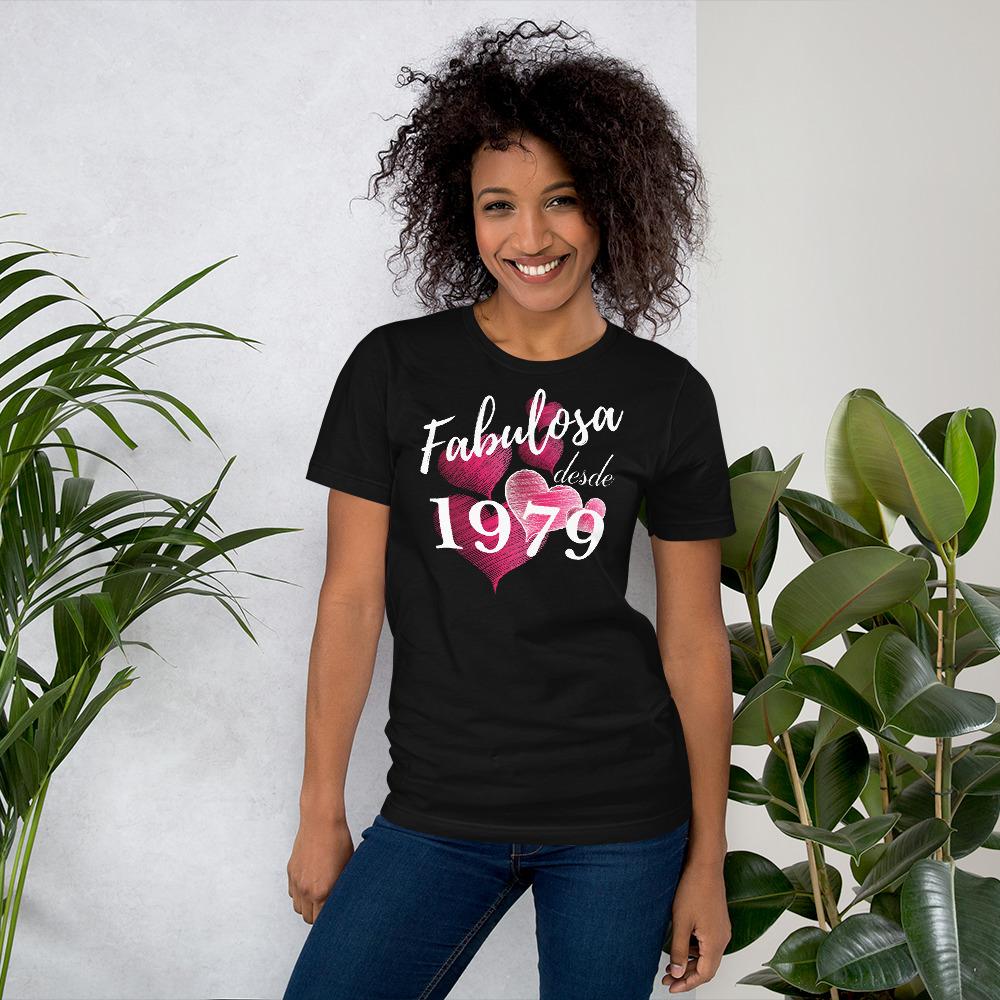 Playera Personalizada -Cumpleaños -> Fabulosa desde El Año . Personaliza Con El Año y la Edad T-Shirt S 