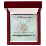 Regalo de Amor para Siempre - Collar de Amor Jewelry ShineOn Fulfillment Acabado en Oro Amarillo de 18 quilates. Cajita de Lujo con Luz Led 