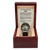 Regalo de Graduación para el Primer Graduado de la Familia - Reloj de Lujo para Nieto Jewelry 