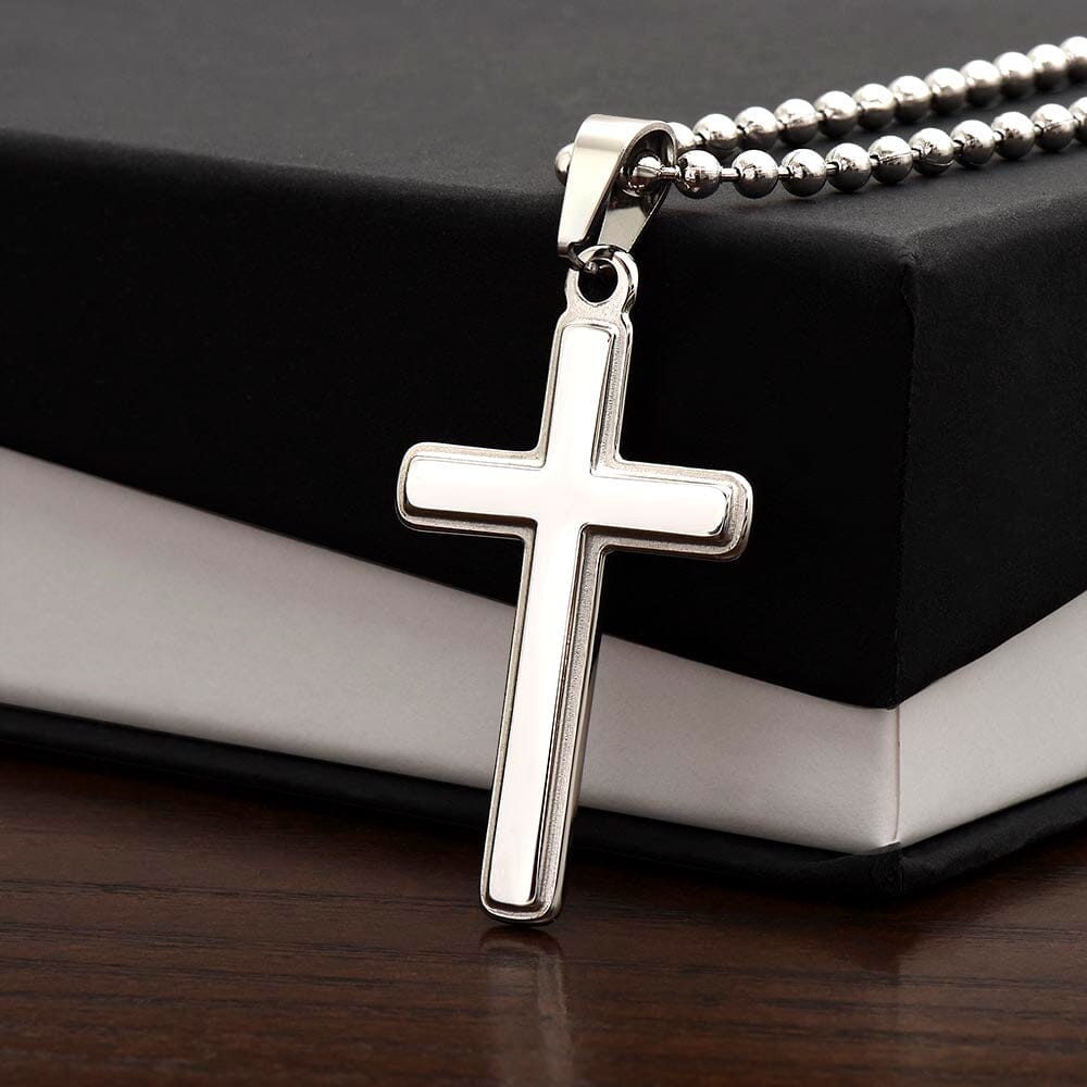 Regalo Inolvidable: Collar con Cruz para Celebrar la Graduación de Tu Hijo. - Personalizada. Jewelry/EngravedCross 