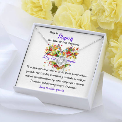 Regalo para Día de la Madre - Collar Nudo de Amor - Para la mamá mas linda del Universo Jewelry/LoveKnot 