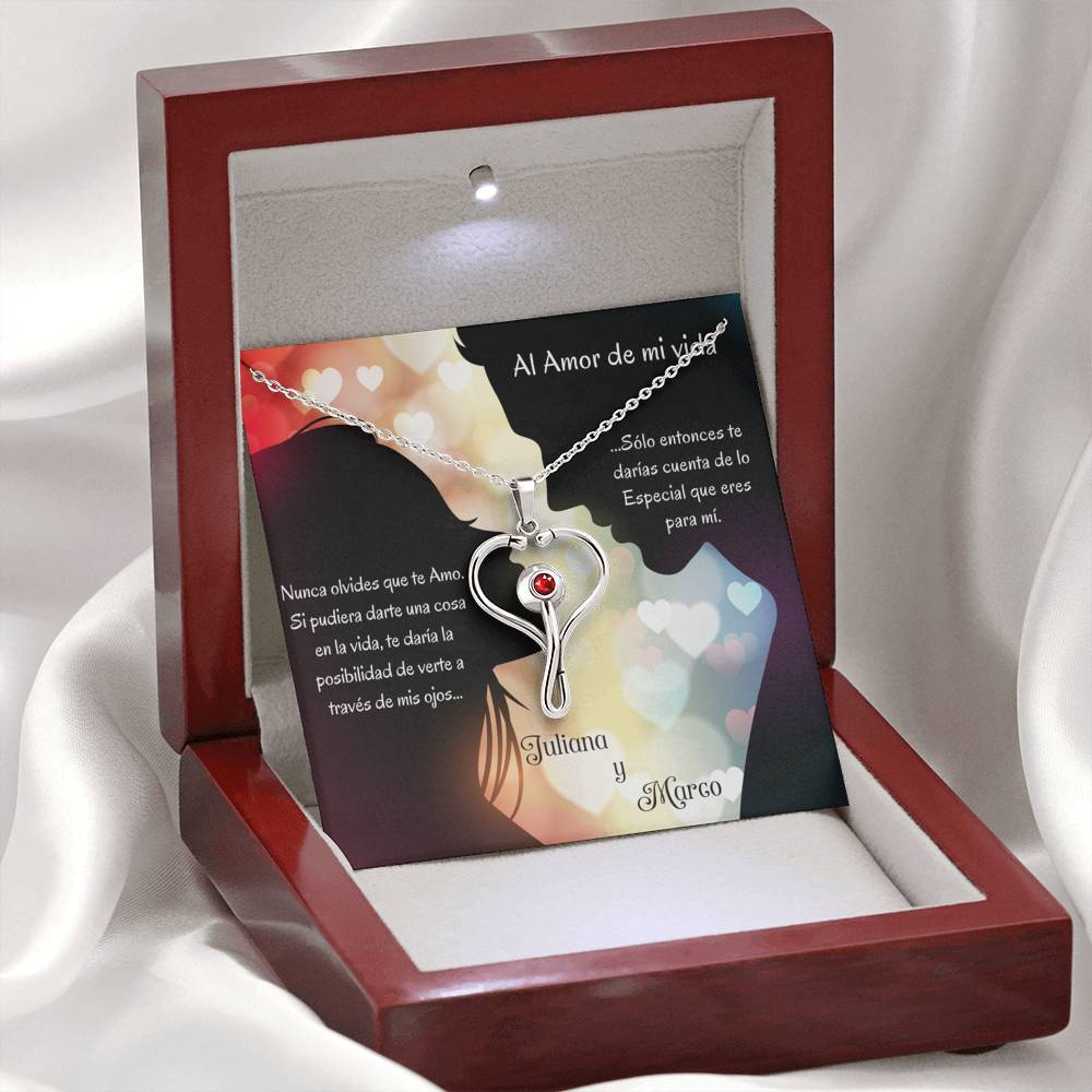 Regalo para el Amor de tu Vida - Collar Estetoscopio para enfermeras, doctoras... Jewelry 