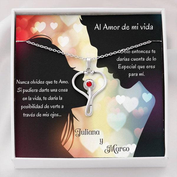 Regalo para el Amor de tu Vida - Collar Estetoscopio para enfermeras, doctoras... Jewelry 