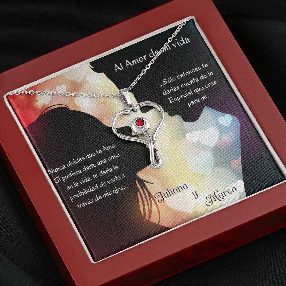 Regalo para el Amor de tu Vida - Collar Estetoscopio para enfermeras, doctoras... Jewelry 