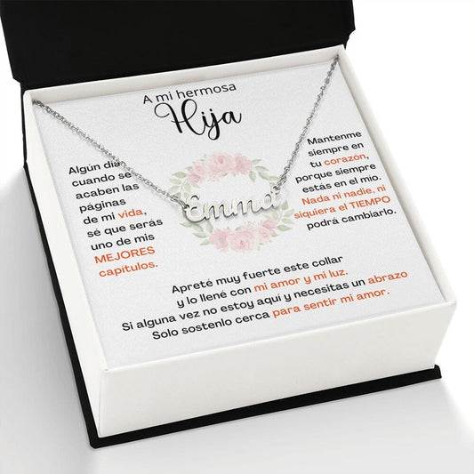 Regalo para Hija - Collar con su nombre Jewelry/NameNecklace 