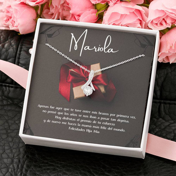 Regalo para Hija en su Graduación - Collar Alluring Jewelry/AlluringBeauty 