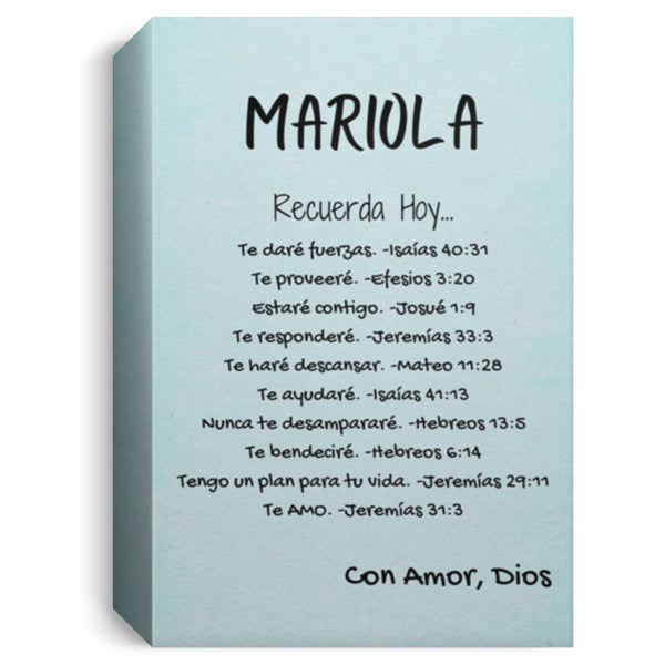 Regalo para hija & hijo- nieto - sobrino - hermano - Recuerda Hoy... Personalízalo. Canvas 