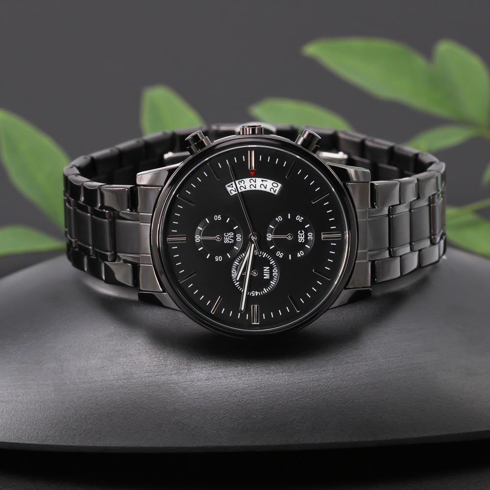 Regalo para Hijo de Mamá - Reloj Acero Inoxidable con mensaje. Jewelry/Watch 