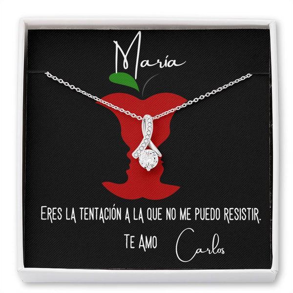 Regalo para la tentación de tu vida - Collar Alluring con caja de regalo y tarjeta personalizada. Jewelry/AlluringBeauty 