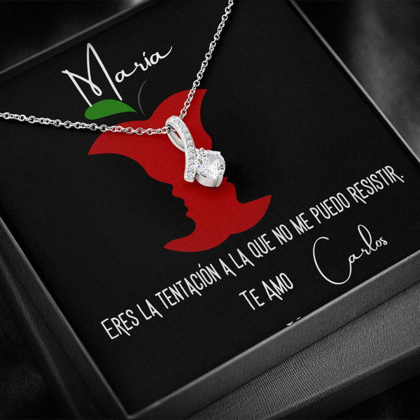 Regalo para la tentación de tu vida - Collar Alluring con caja de regalo y tarjeta personalizada. Jewelry/AlluringBeauty 